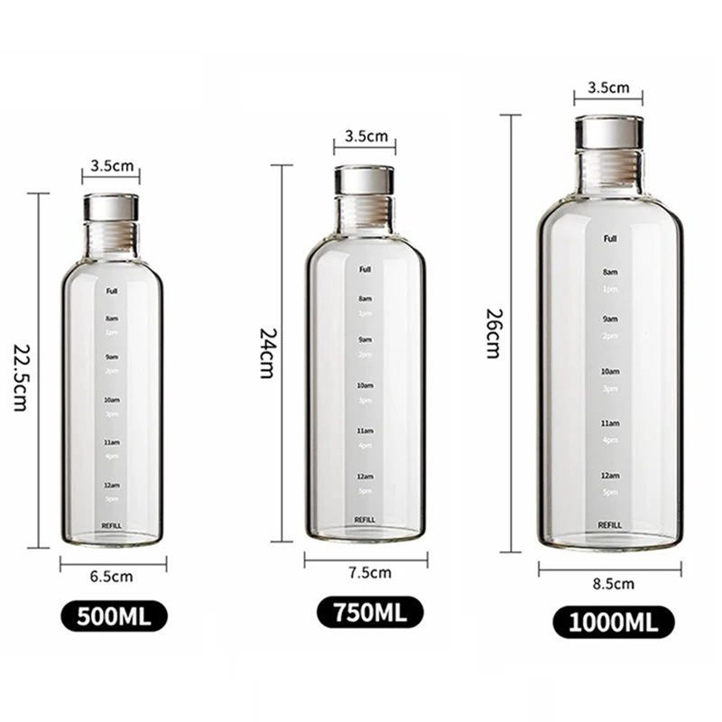 Borraccia sportiva in vetro bo - Outdoor Sport Glass Water Bottle recensione e prezzo